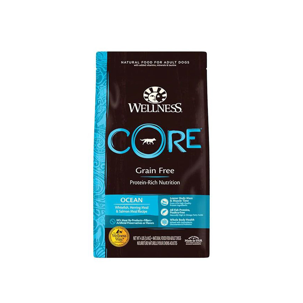 Wellness Core Grain Free Ocean Fish 1.8kg Dry Dog Food Petso Au