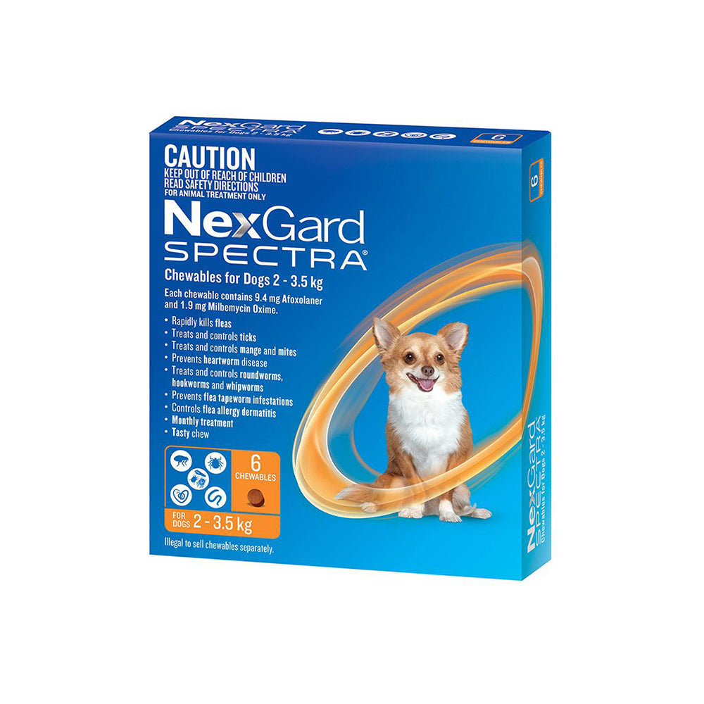 Nexgard spectra information best sale