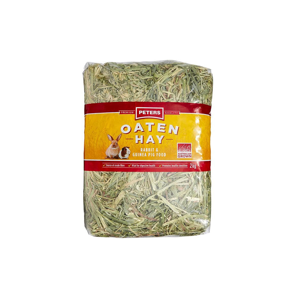 PETERS Oaten Hay 2kg Rabbit Guinea Pig Food Petso Au