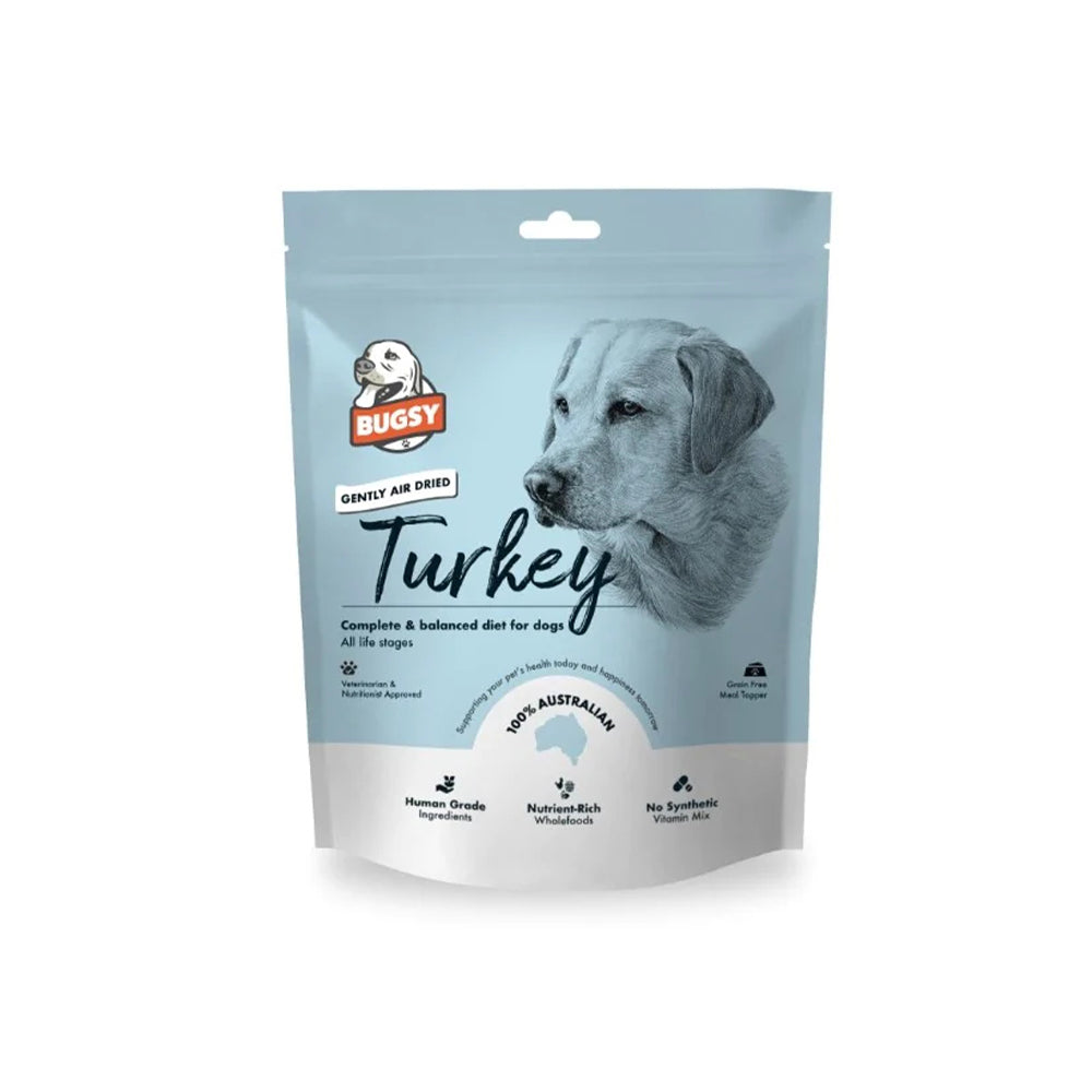 BUGSY S Complete Balanced Turkey 1.1kg Dry Dog Food Petso Au