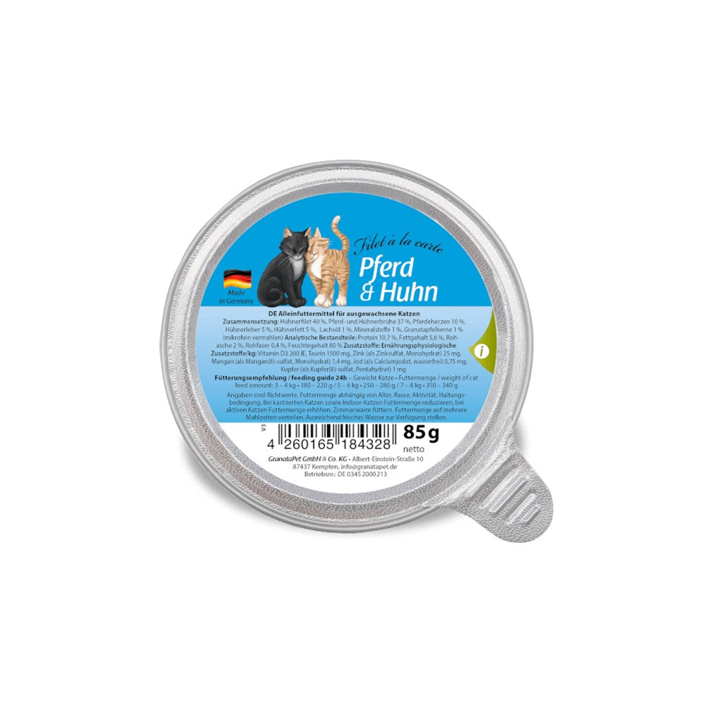 GRANATAPET Filet A La Carte Horse Chicken Cat Wet Food