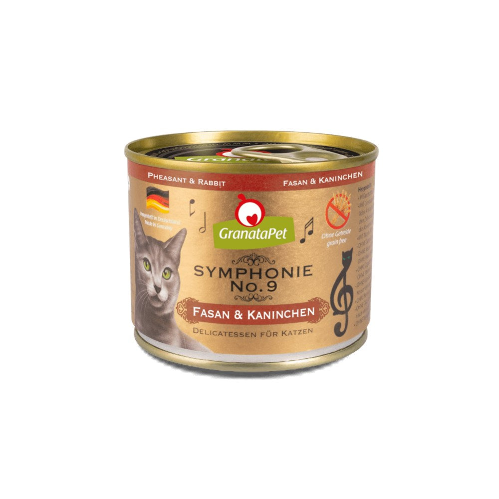 GRANATAPET Symphonie No. 9 Pheasant Rabbit Cat Wet Food Petso