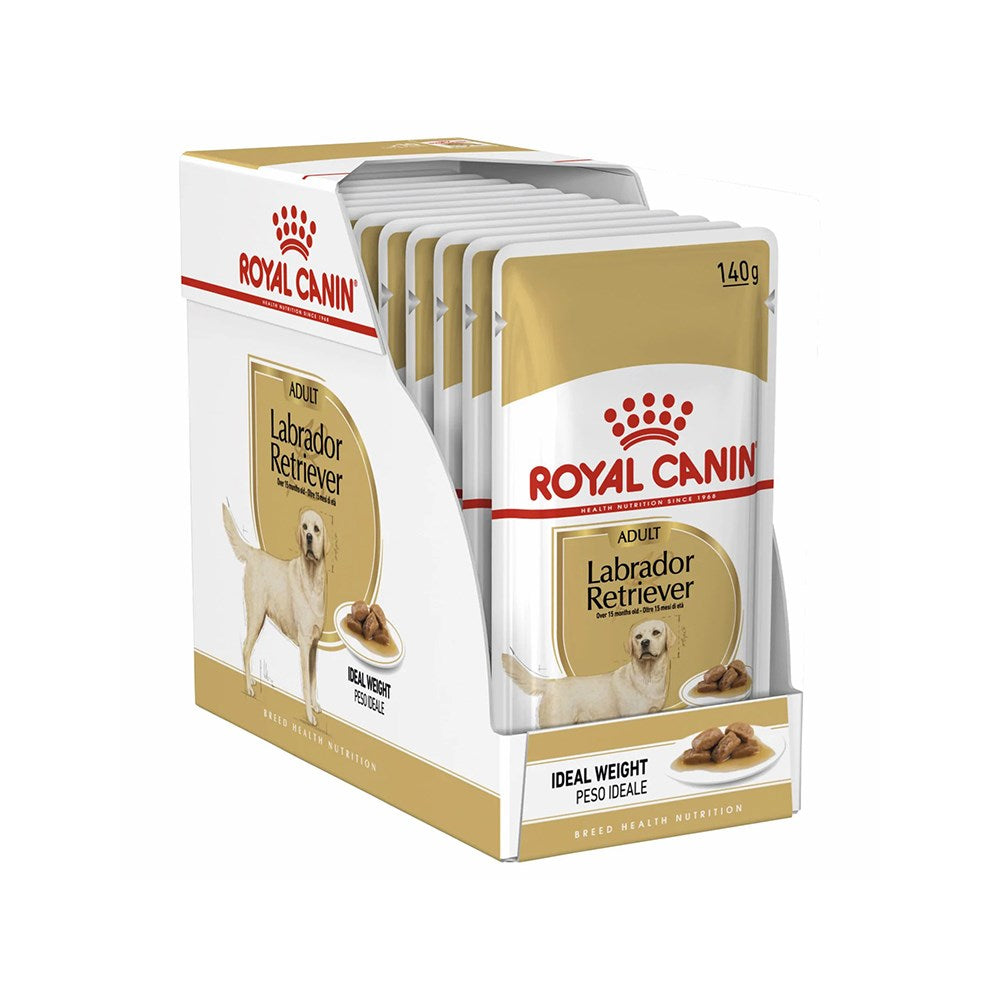 ROYAL CANIN Labrador Adult Wet Dog Food 140g x 10 Petso