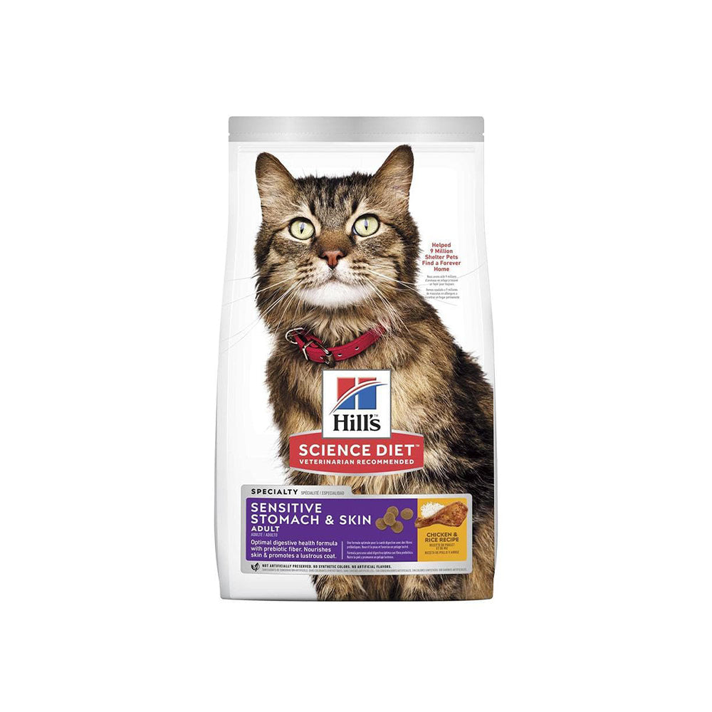 HILLS Science Diet Sensitive Stomach Skin Cat Food 3.17kg Petso Au