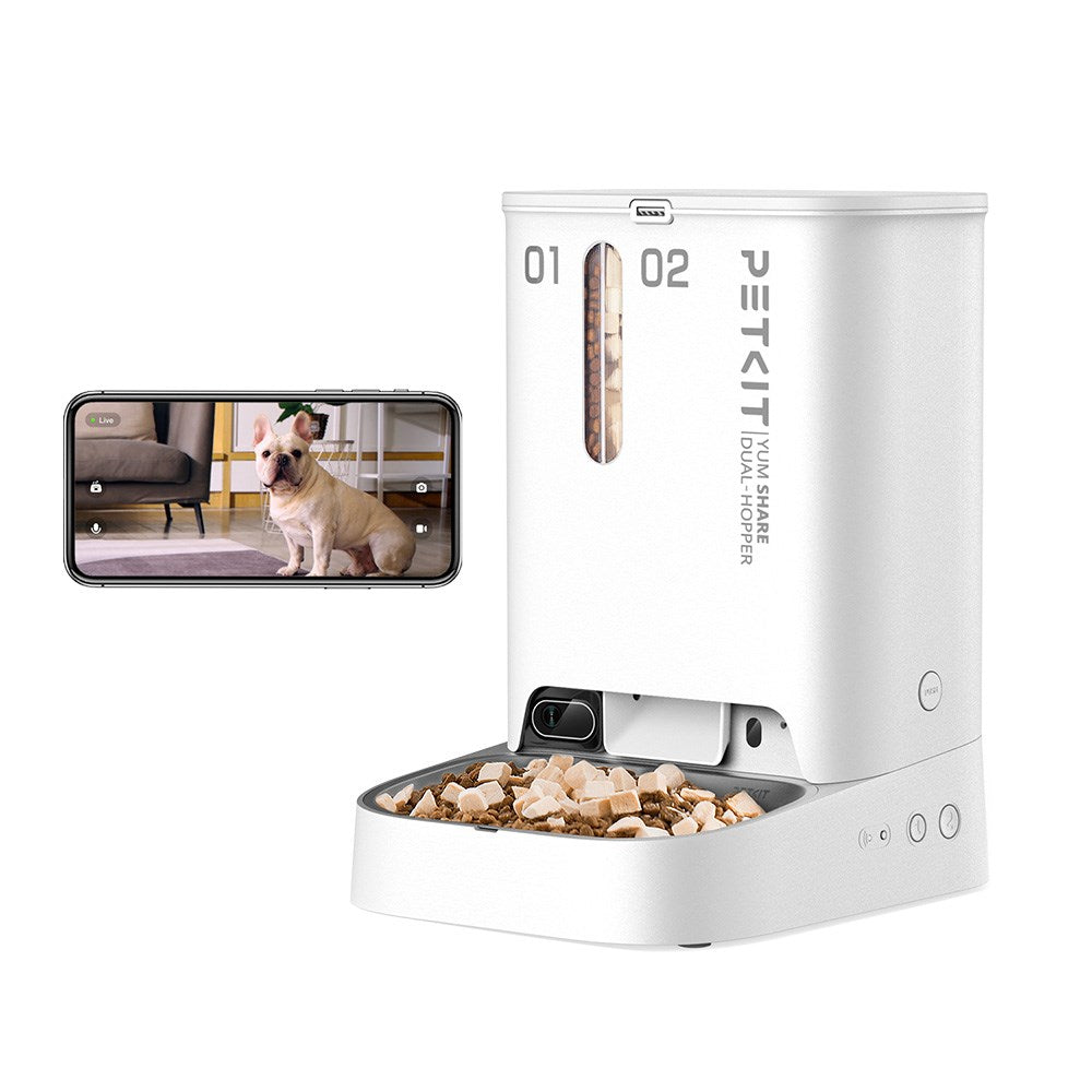 PETKIT YumShare Dual Hopper Smart Feeder with Camera Petso Au