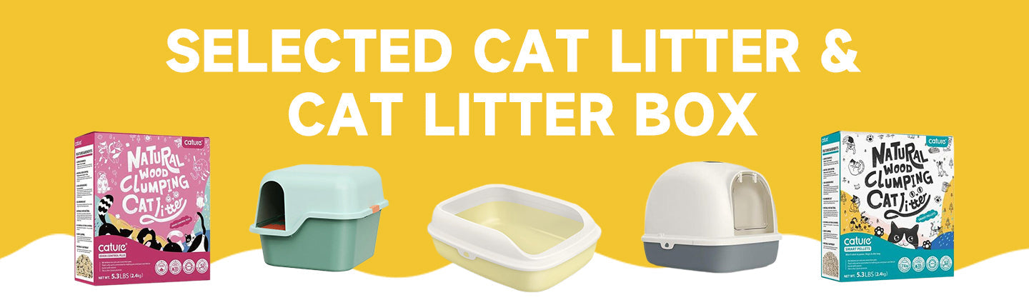 Selected Cat Litter & Cat Litter Box