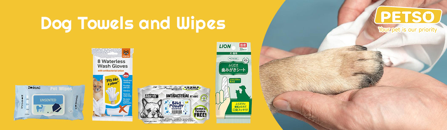 Dog Towels and Wipes