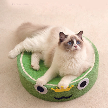 Cartoon Round Cat Scratcher - 40X40X10cm