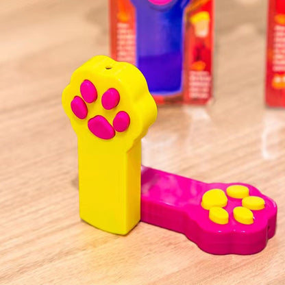 PAW BEAM Yellow Paw Laser Pointer Cat Toy