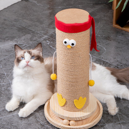 Vertical Sisal Cat Scratching Post