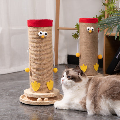 Vertical Sisal Cat Scratching Post