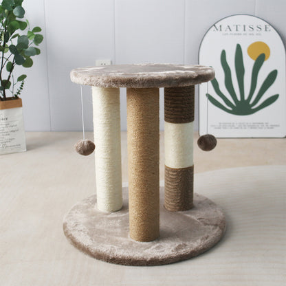 CATIO Multiple Cat Scratching Post with Cat Perch