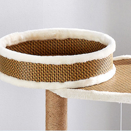 Multi-Level Cat Tree With Cooling Pad And Space Capsule