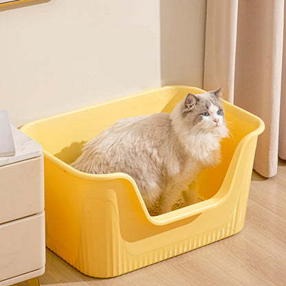 Extra-Large Anti-splash Cat Litter Box - 64x44x33cm