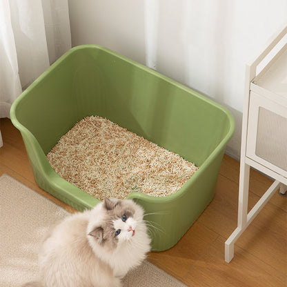 Extra-Large Anti-splash Cat Litter Box - 64x44x33cm