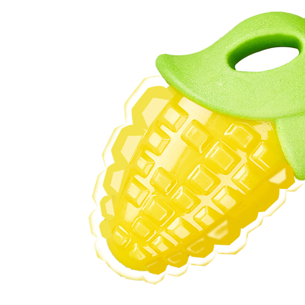 FOFOS Vegi-Bites Corn Squeaky Dog Toy - Small