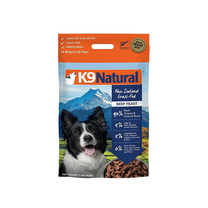 K9 NATURAL Beef Freeze Dried Dog Food