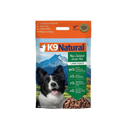 K9 NATURAL Lamb Freeze Dried Dog Food