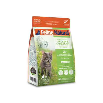 FELINE NATURAL Chicken & Lamb Freeze Dried Cat Food