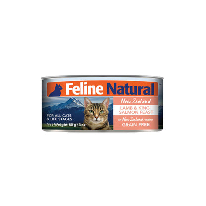 FELINE NATURAL Lamb and Salmon Grain Free Cat Food