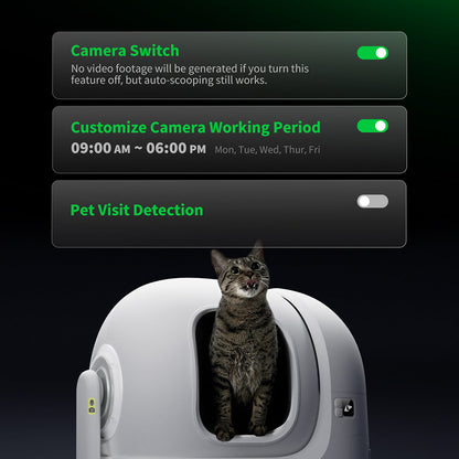 PETKIT Purobot MAX PRO AI-powered Cat Litter Box With Camera