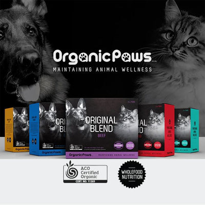 ORGANIC PAWS Powerhouse Turkey & Chicken Raw Pet Food 1.5kg