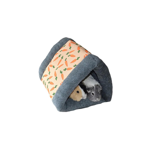 ROSEWOOD Carrot Snuggle Small Animal Sleep Tunnel