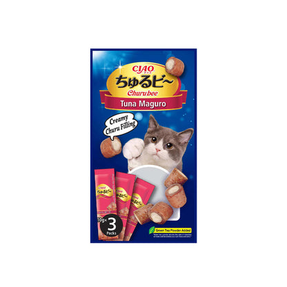 CIAO Churu Bee Maguro Cat Treats 3x10g