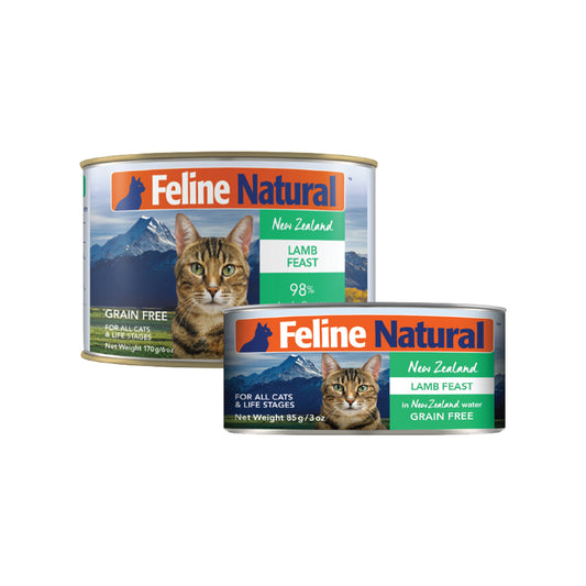 FELINE NATURAL Lamb Feast Grain Free Cat Food