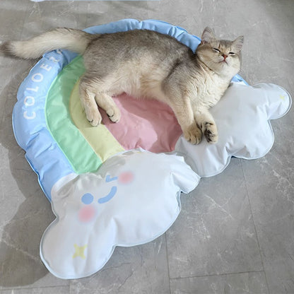 HOOPET Medium Rainbow Pet Cooling Mat