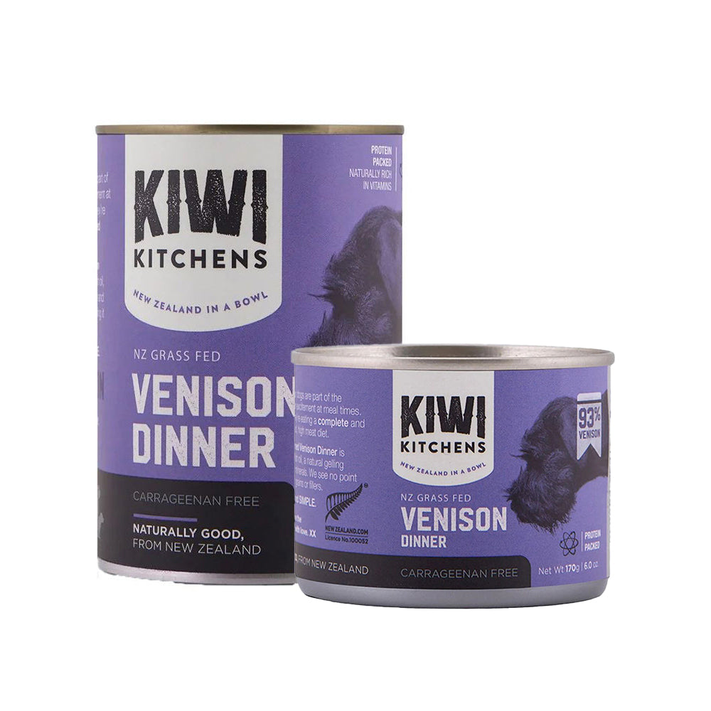 KIWI KITCHENS Venison Dinner Wet Dog Food