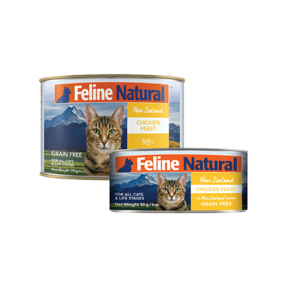 FELINE NATURAL Chicken Feast Cat Food