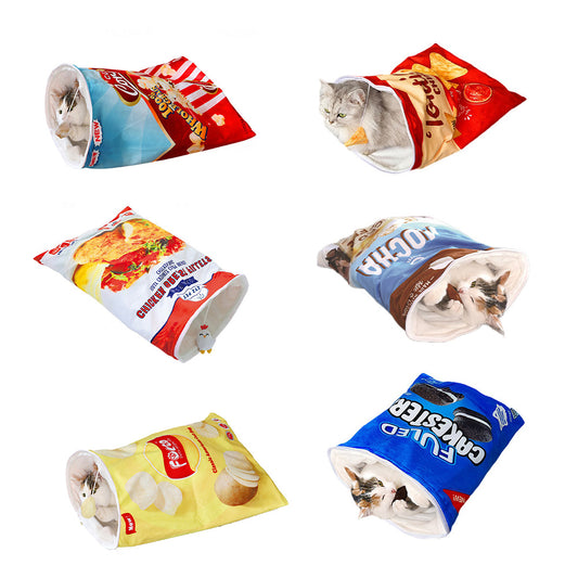 Snack Crinkle Cat Sack