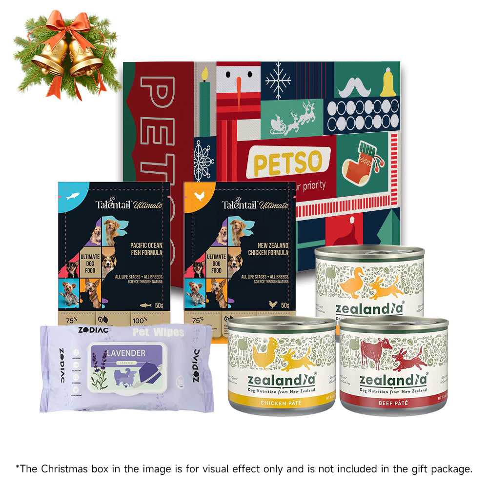 PETSO Christmas 9.9 Gift Pack For Dogs