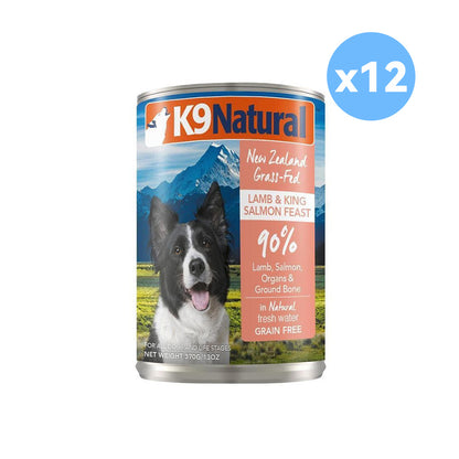 K9 NATURAL Lamb & King Salmon Feast Canned Dog Food