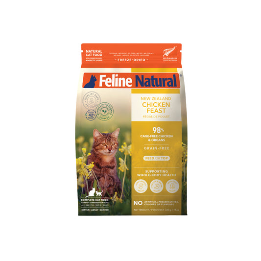 FELINE NATURAL Chicken Freeze Dried Cat Food 320g