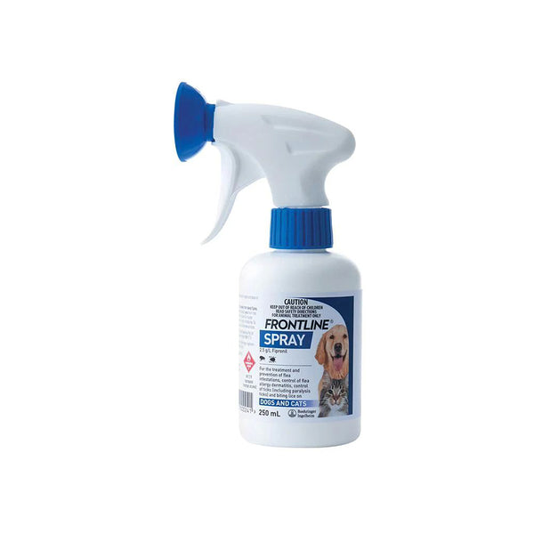 FRONTLINE Flea Spray 250ml Pet Flea Tick Control Petso Au