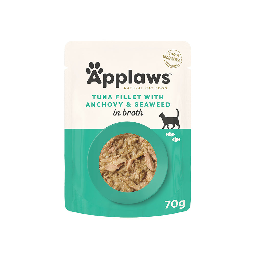 APPLAWS Tuna with Anchovy Wet Cat Food Pouch 70g