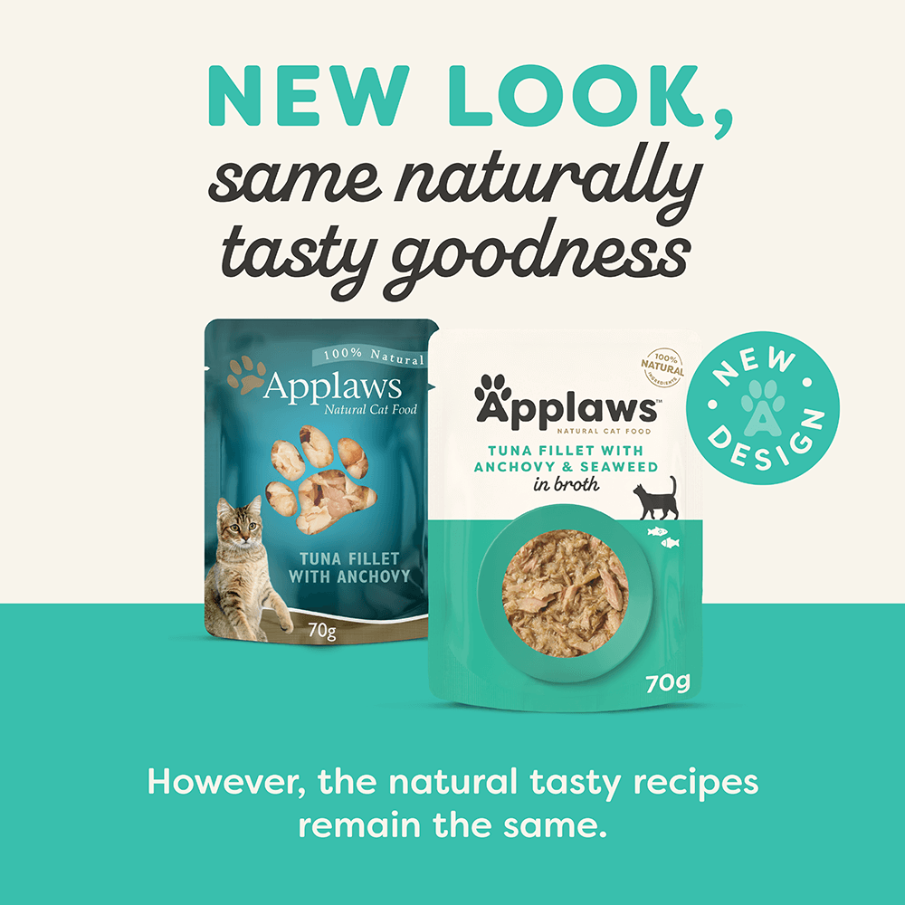 APPLAWS Tuna with Anchovy Wet Cat Food Pouch 70g