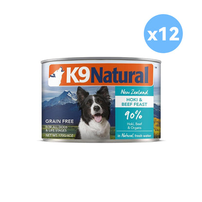 K9 NATURAL Beef & Hoki Feast Canned Dog Food