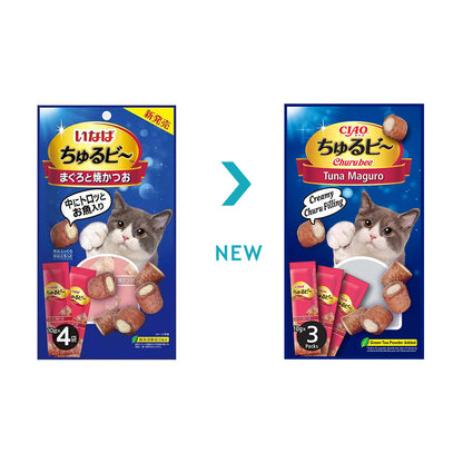 CIAO Churu Bee Maguro Cat Treats 3x10g