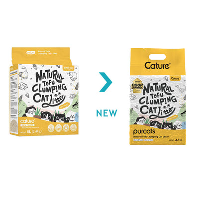 CATURE Milk Tofu Clumping Cat Litter