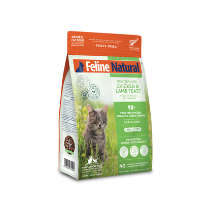 FELINE NATURAL Chicken & Lamb Freeze Dried Cat Food