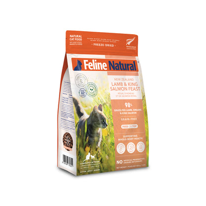 FELINE NATURAL Lamb & Salmon Freeze Dried Cat Food