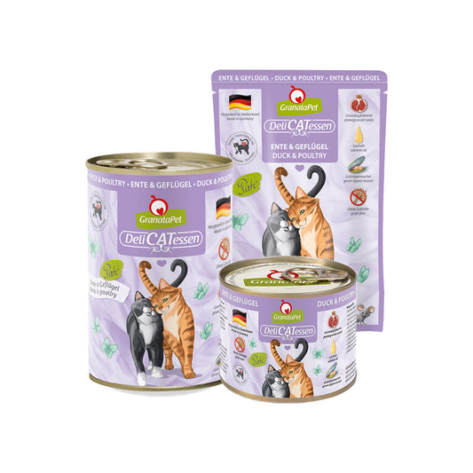 GRANATAPET Delicatessen Duck & Poultry Cat Wet Food