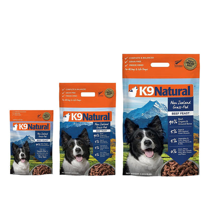 K9 NATURAL Beef Freeze Dried Dog Food