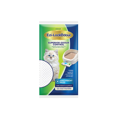 EZI-LOCKODOUR Cat System Absorbent Cat Litter Pads