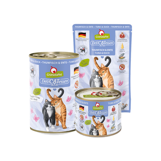 GRANATAPET Delicatessen Tuna & Duck Cat Wet Food