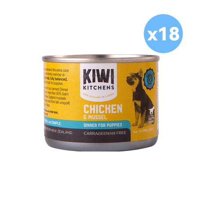 KIWI KITCHENS Chicken & Mussel Dinner Puppy Wet Dog Food