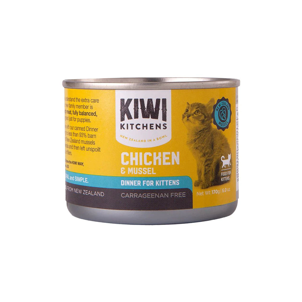 KIWI KITCHENS Chicken & Mussel Dinner Kitten Wet Cat Food